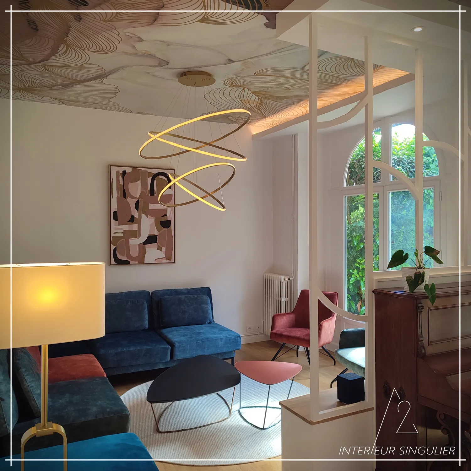 decoration chambre argentre