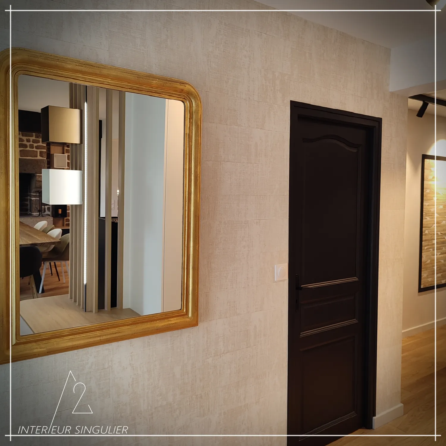 decoration chambre argentre