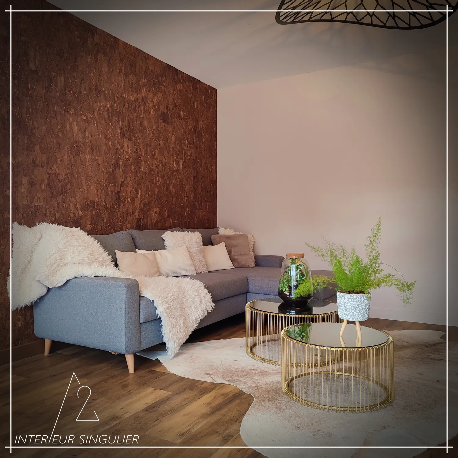 decoration chambre argentre