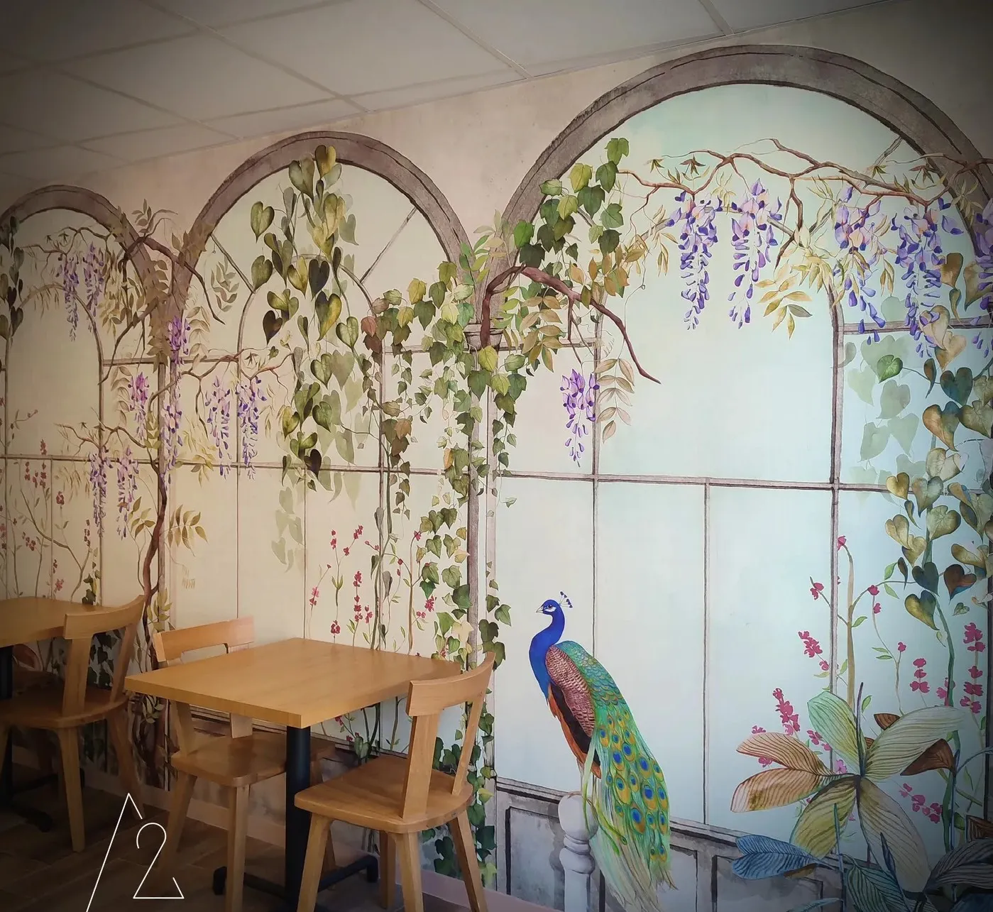 decoration chambre argentre