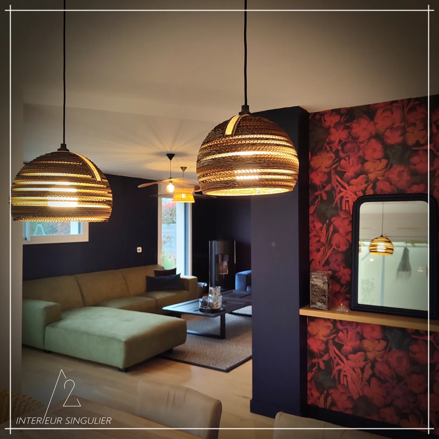 decoration chambre argentre