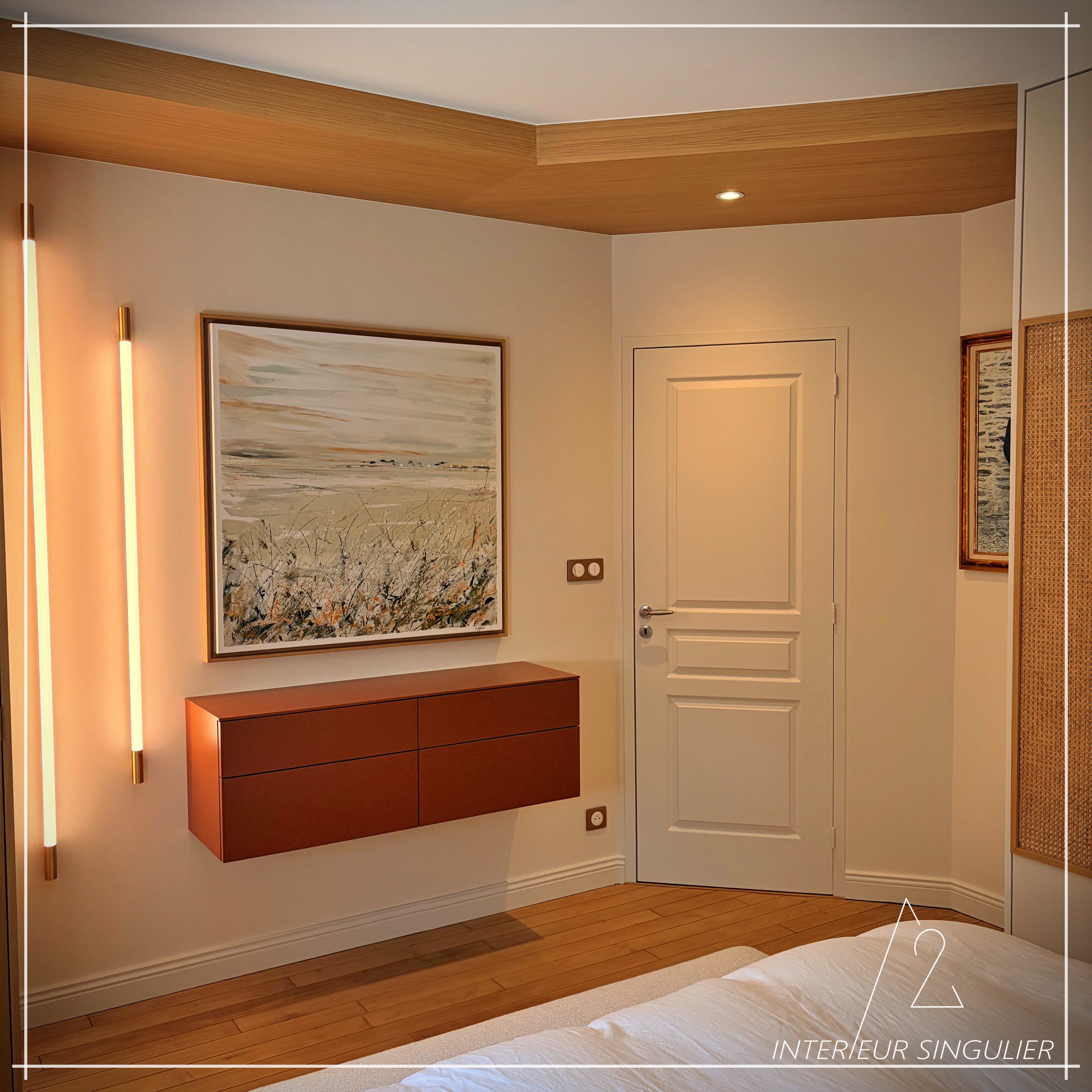 decoration chambre argentre