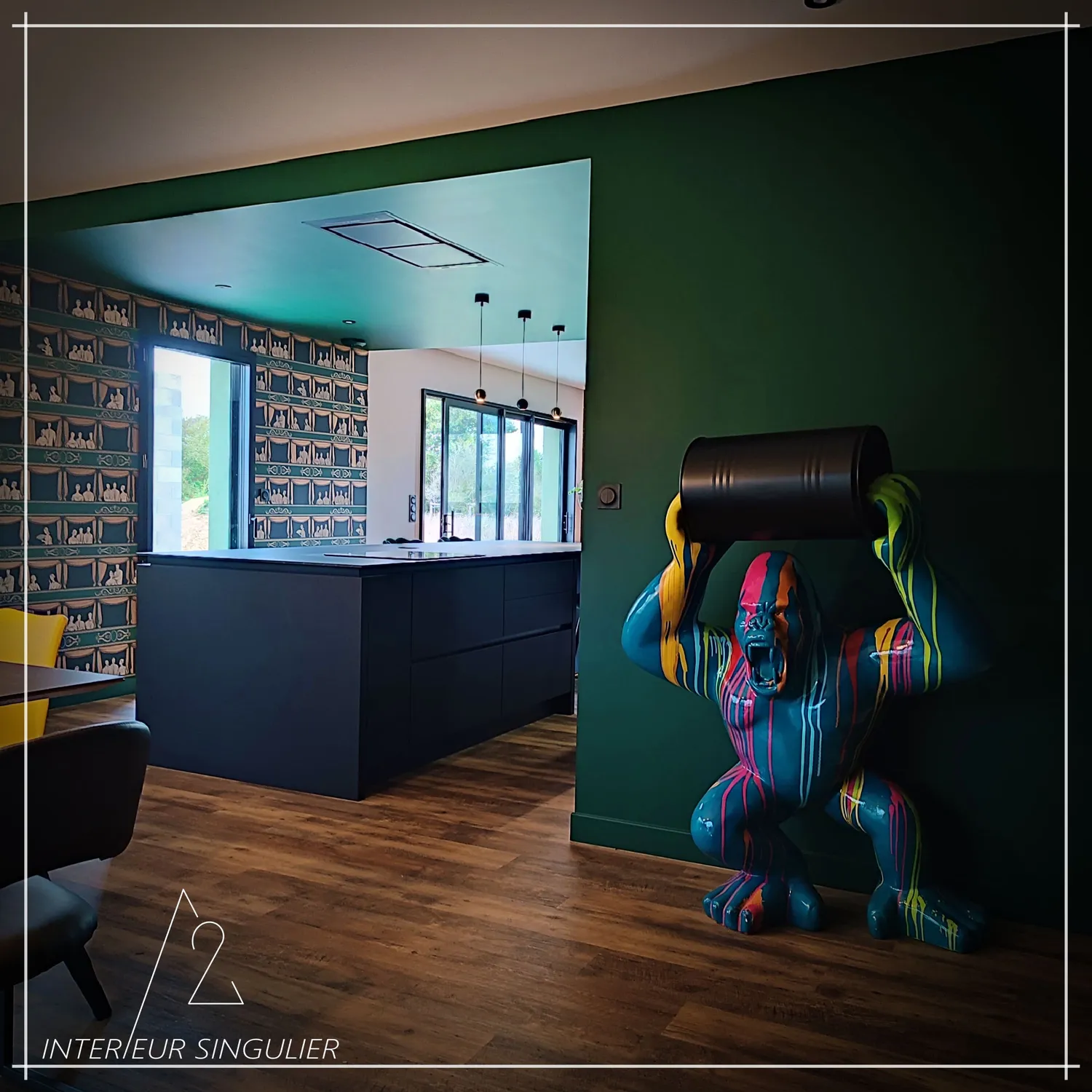 decoration chambre argentre du plessis