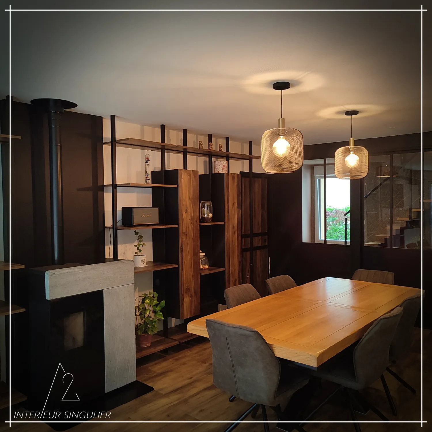 decoration chambre louverne