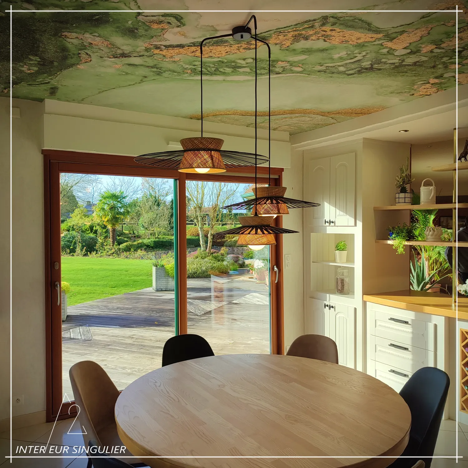 decoration salle de bain argentre