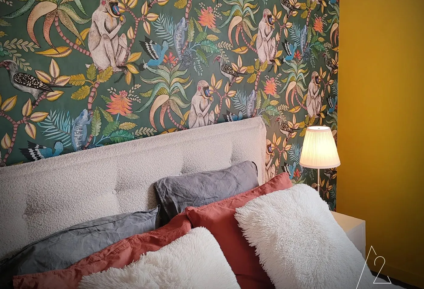 decoration salle de bain argentre