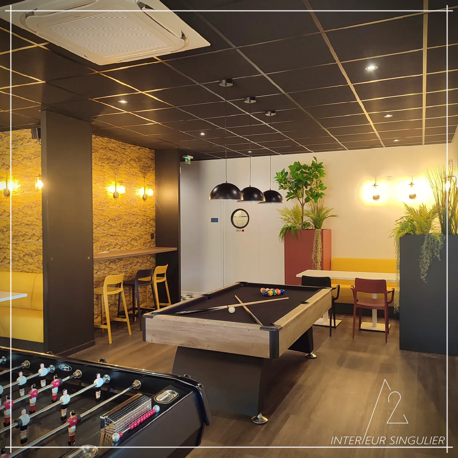 decoration salon argentre