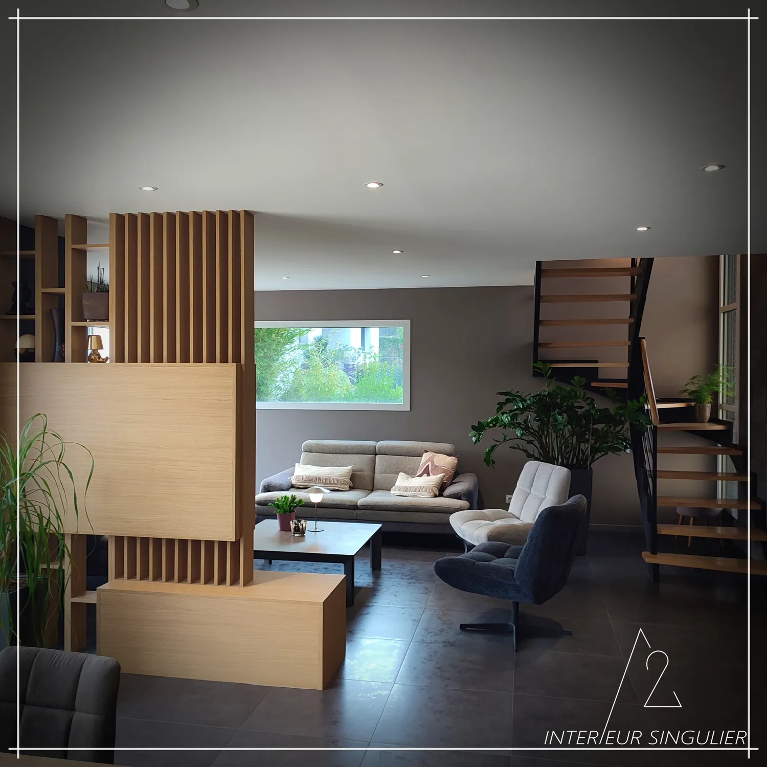 decoration salon argentre