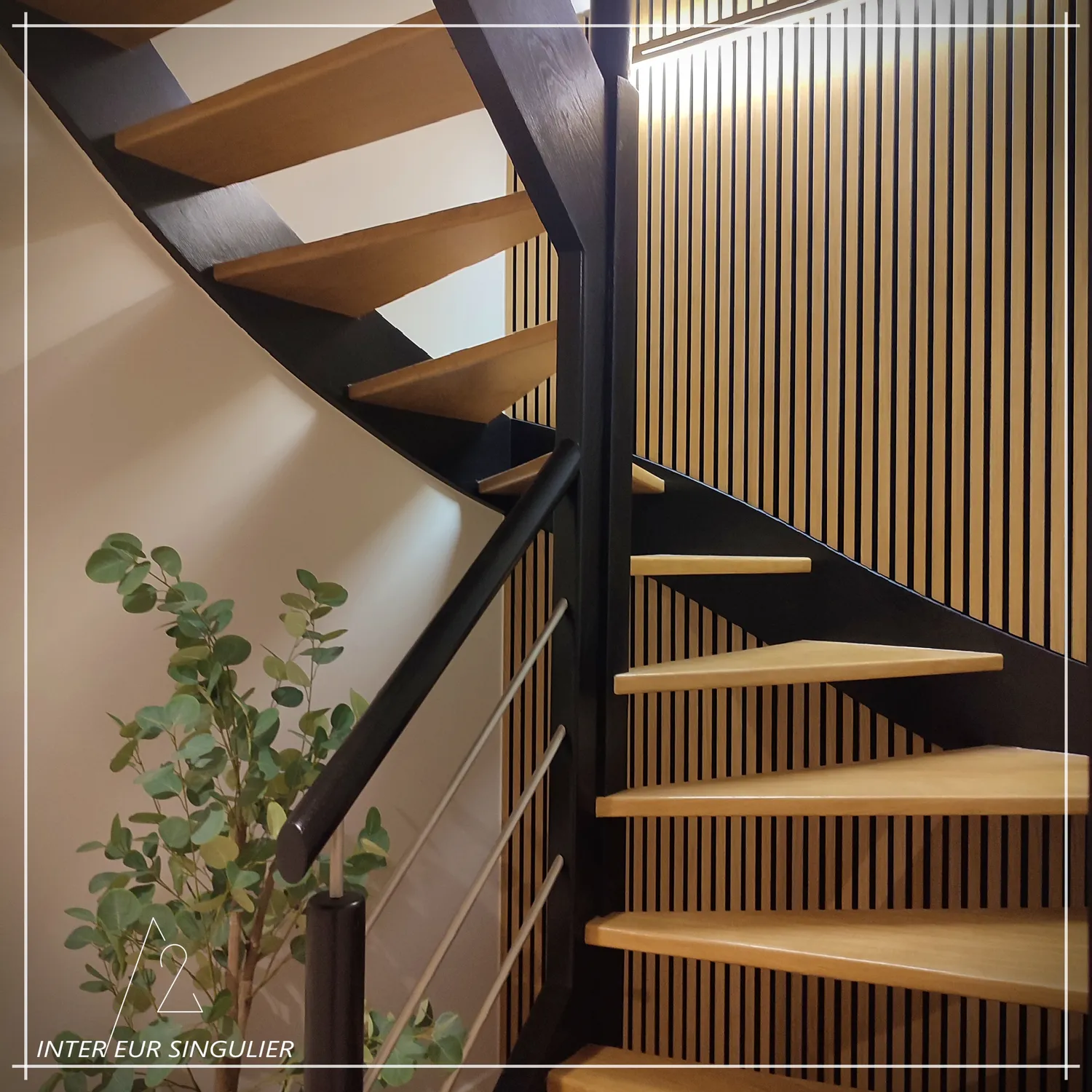 decoration salon louverne