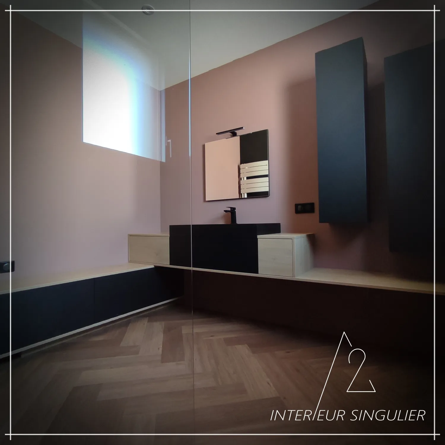 decoration salon louverne