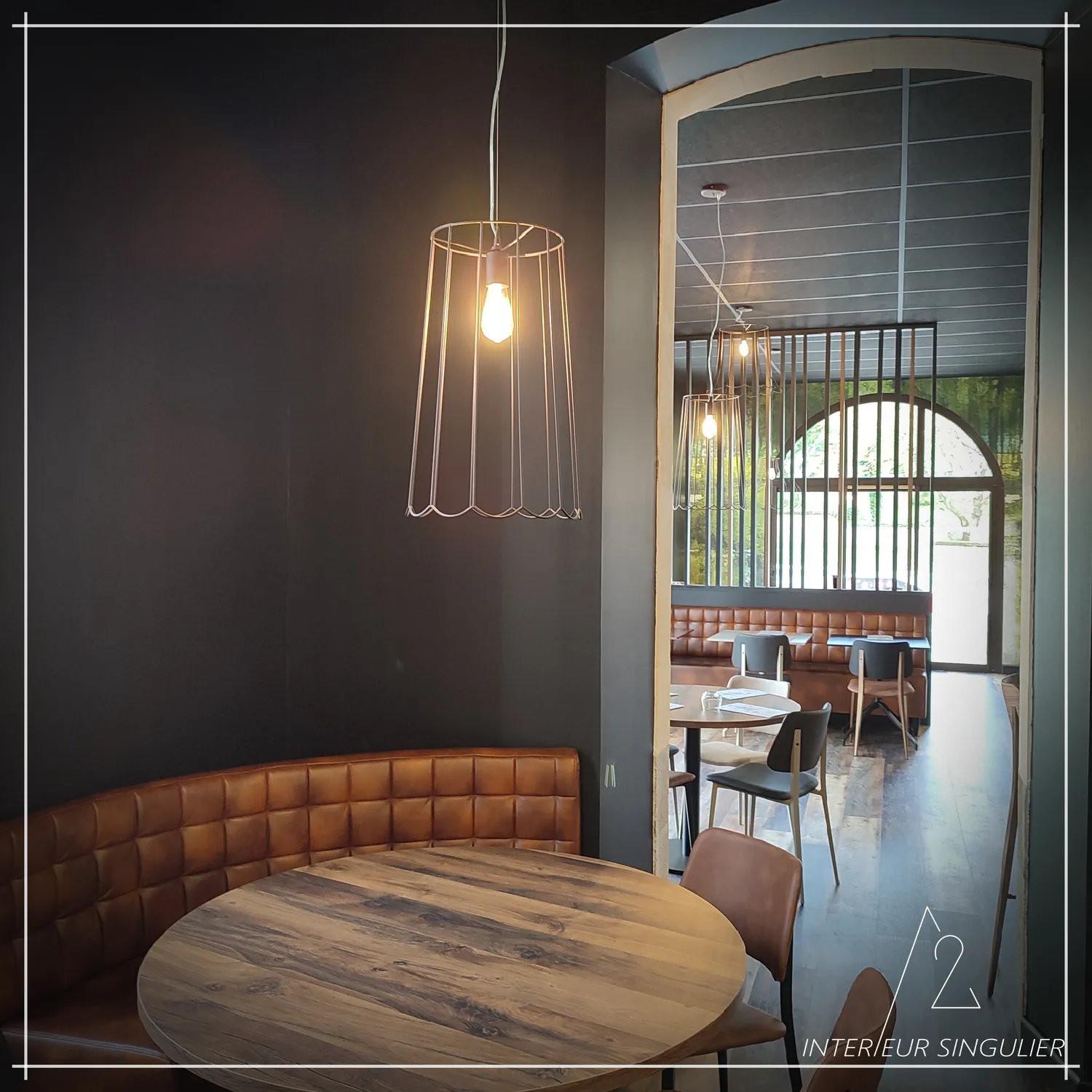 decoration salon louverne